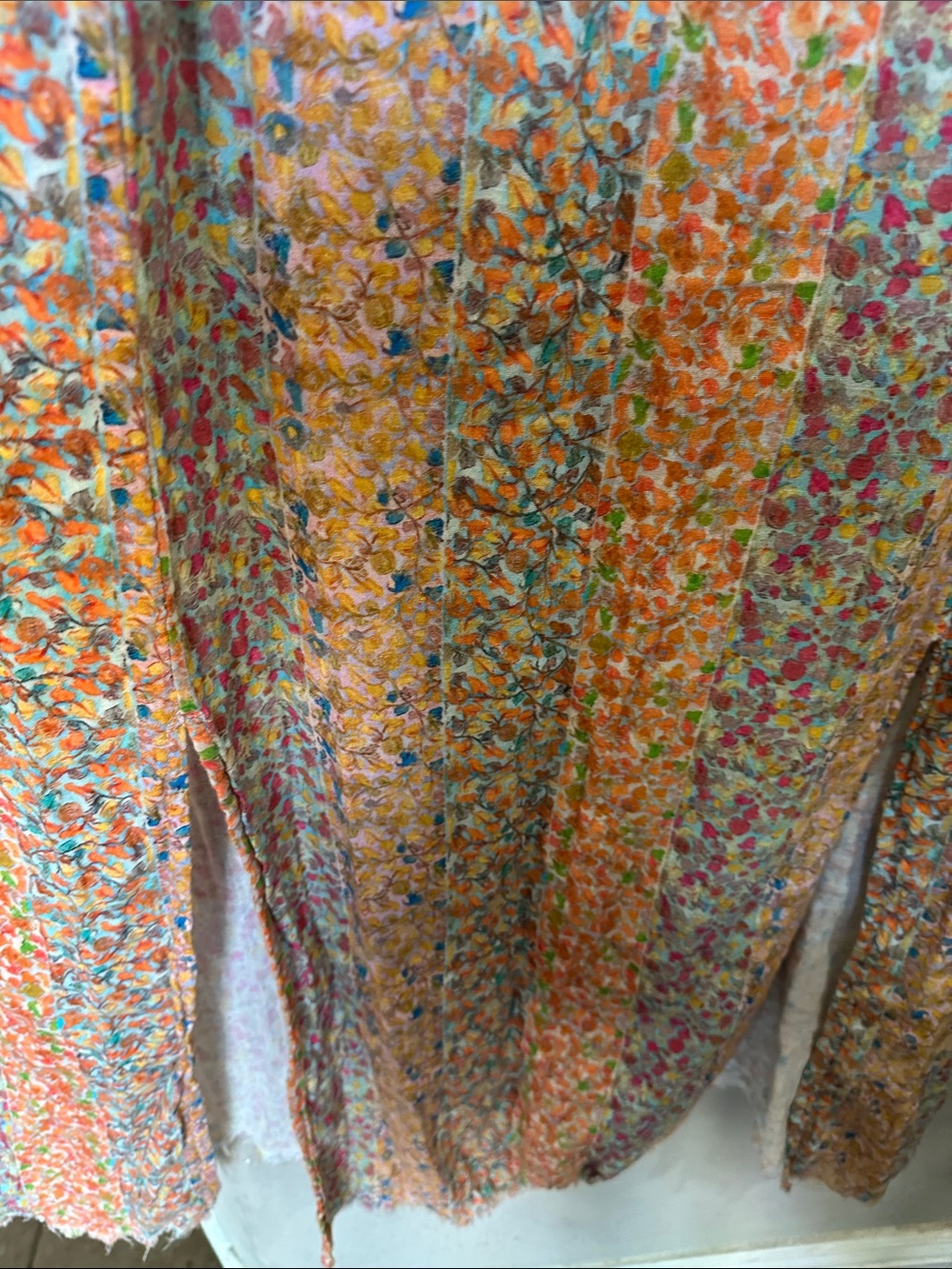 NATURAL LIFE Floral Maxi Dress in Peach, Pink and Cream - Picture 4 of 6